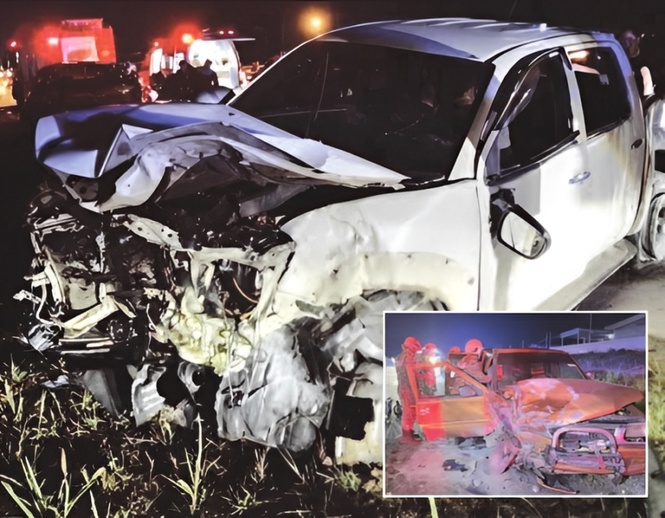 ‘Cable thieves’ fleeing cops are hurt in crash