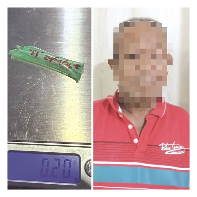 Man held over meth in Beaufort