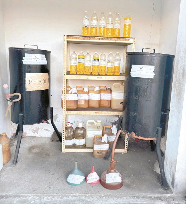 Illegal fuel resale activity busted in Tuaran