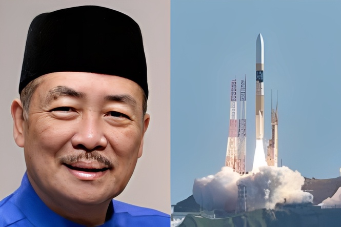 Lahad Datu a strategic satellite launch site