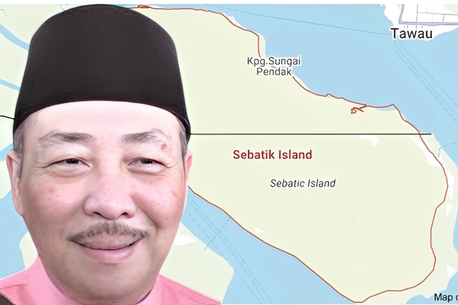 Dakwaan kawasan seluas 127.3ha di Pulau Sebatik kini milik Indonesia tidak betul, kata Hajiji