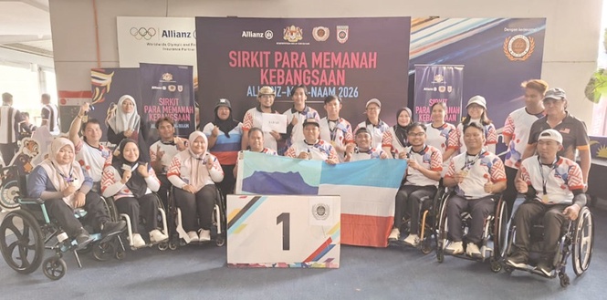 Para archers shoot down five golds