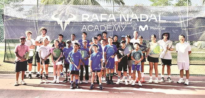Sabah hosts prestigious Rafa Nadal Academy Tennis Camp