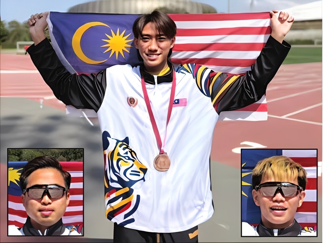 Sabah athletes contribute three silvers, a bronze