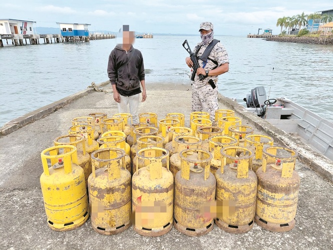 LPG smuggling bid foiled in Tawau