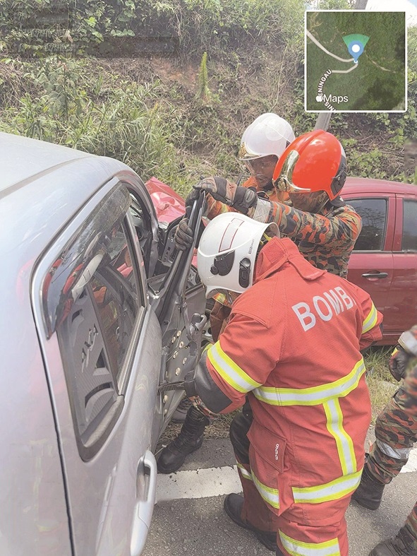 Dua maut dalam nahas jalan di Kimanis