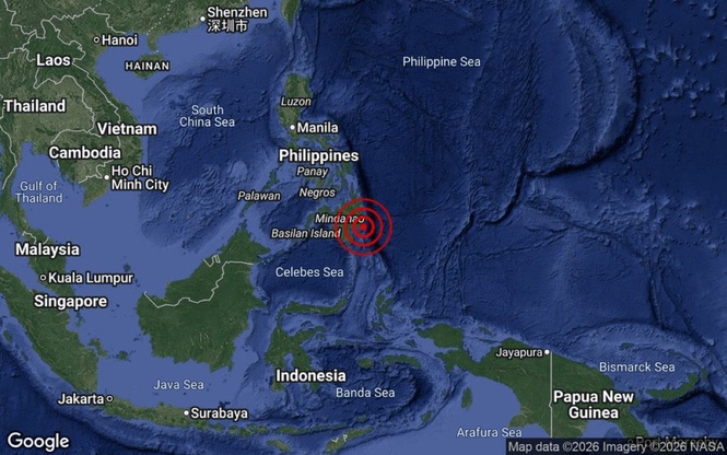 Moderate earthquake hits Mindanao