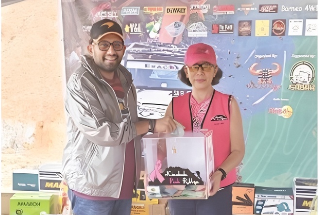 Charity ride nets RM6,000 for breast cancer support