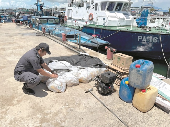 Diesel and cooking oil seizure