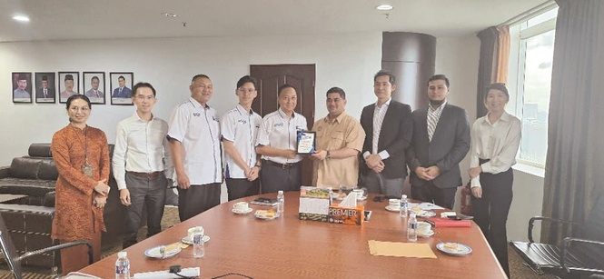 IEM pays courtesy call on SOGDC chairman