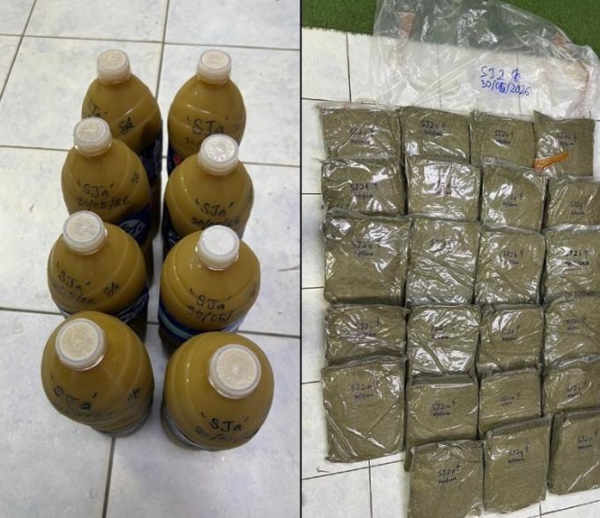 Man arrested, ketum worth RM3,940 seized in Ranau raid