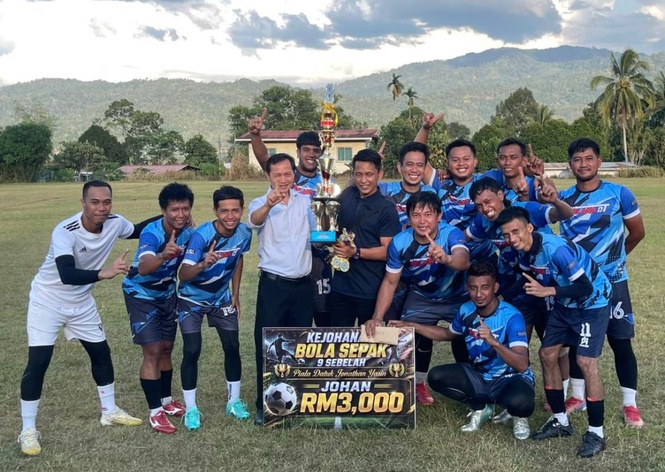 Jenggo FT crowned 9-a-side football champions