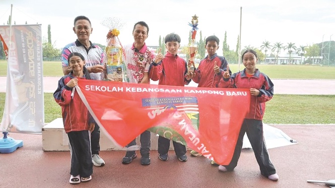 SK Kampong Baru Bingkor crowned champs