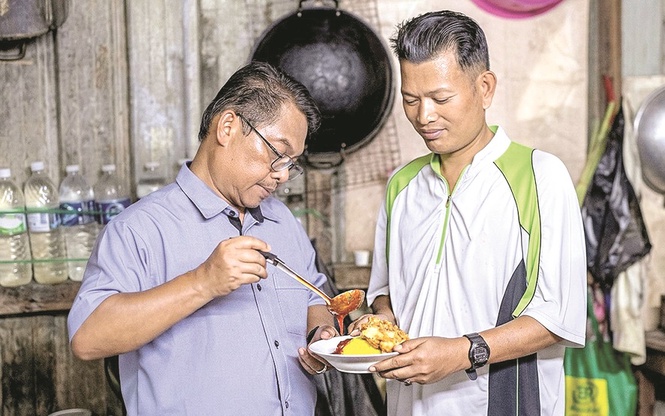 Resipi nasi kuning Menteri buka rezeki baharu