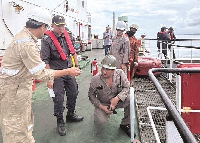 Checks on diesel compliance off Labuan