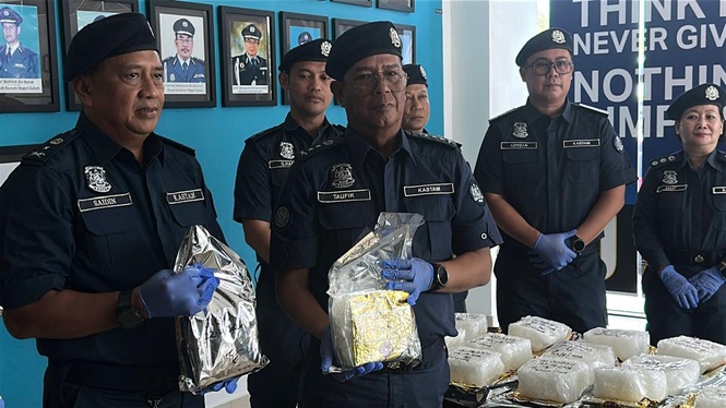 Customs seizes over 300kg of drugs worth RM15m at Sepanggar Port