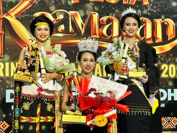 Rachel Justin crowned Kunak Unduk Ngadau