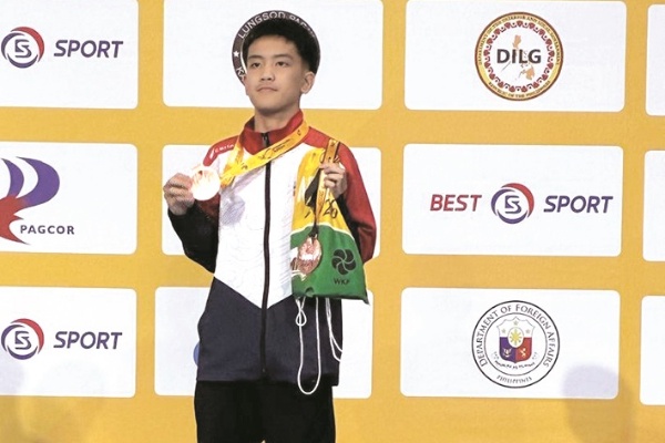 Sabah Karate Association’s Zaheer wins bronze