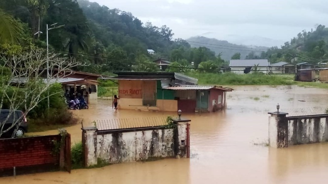 Penduduk Sarapung gusar banjir dua kali seminggu