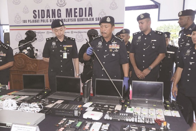 341 ditahan dalam serbuan sindiket pusat panggilan