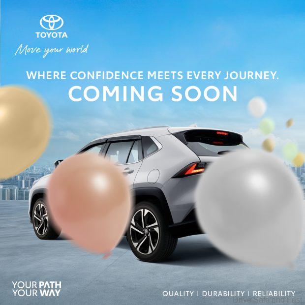 Image from: Malaysian Market Toyota Yaris Cross Teased On Facebook