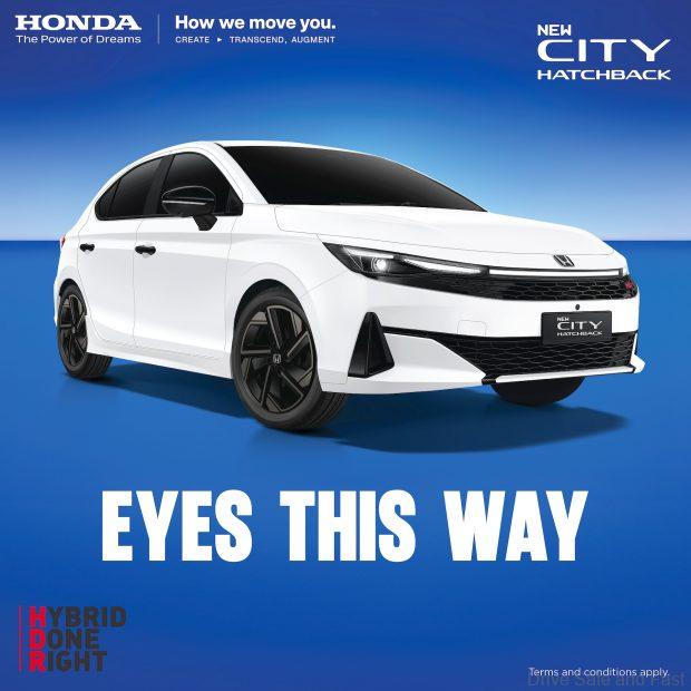 Honda City Hatchback open for booking teaser for Malaysia