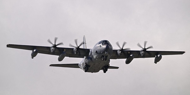 US military plane declares mid-flight emergency off Welsh coast