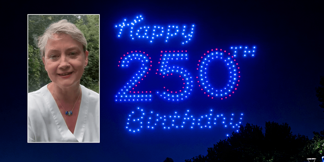 Foreign Secretary Yvette Cooper sends message to US as 250th anniversary celebrations underway