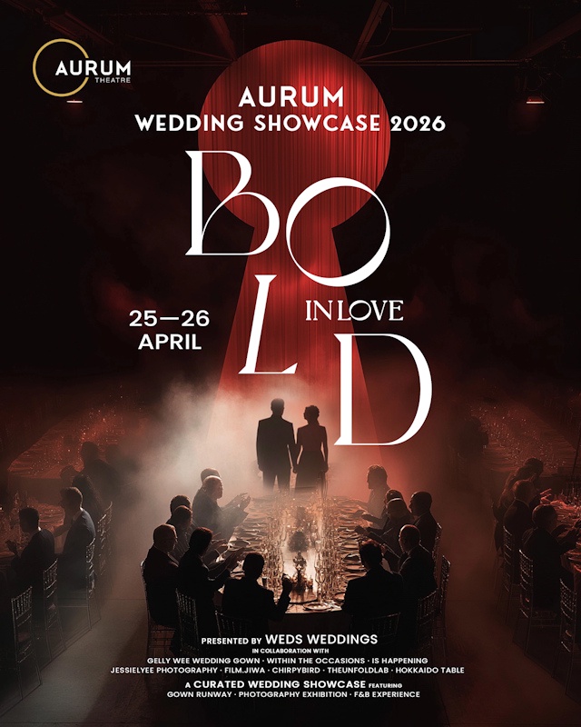 Image from: Aurum Theatre TRX Wedding Showcase 2026: Bold in Love Event Details