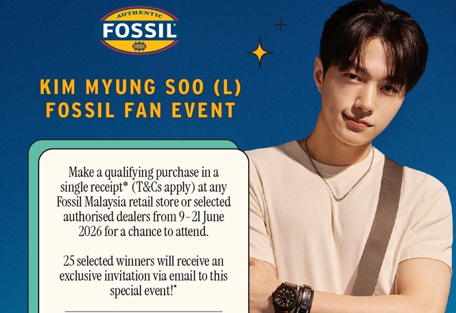Fossil Announces Exclusive Kim Myung Soo (L) Fan Event at IOI City Mall