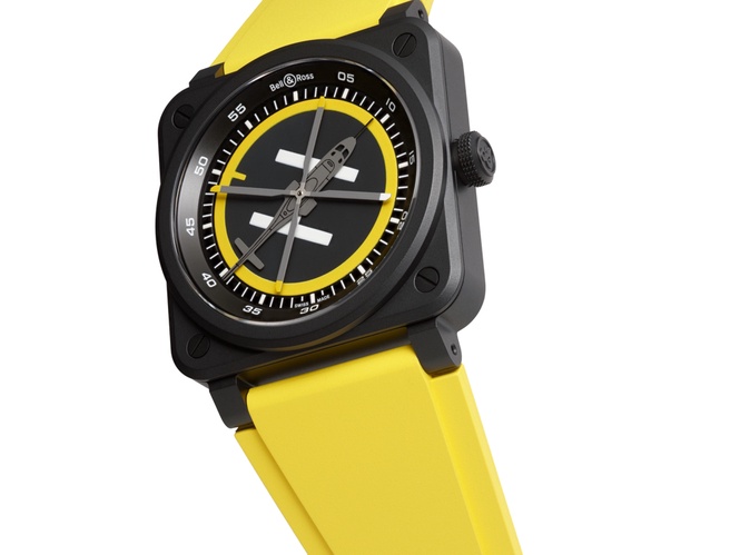 Image from: Bell & Ross Takes Inspiration from Helicopters For The BR-03 Helipad