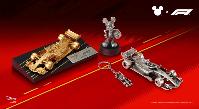 Image from: Royal Selangor Launches Disney x Formula 1 Collectibles