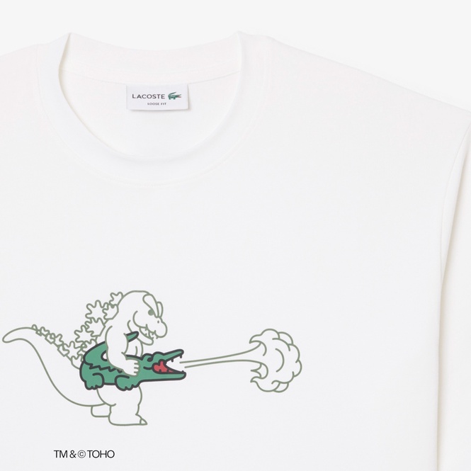 Image from: Lacoste And Godzilla Join Forces For A Playful APAC Collection