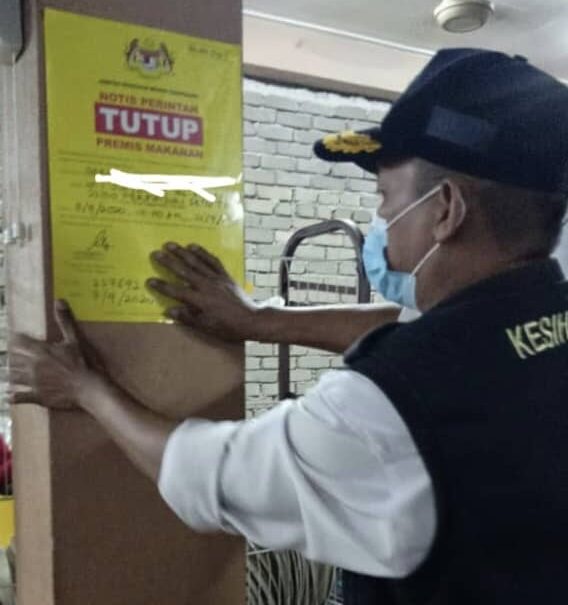 Image from: Premis makanan ditutup DBKL boleh dibuka semula selepas 24 jam
