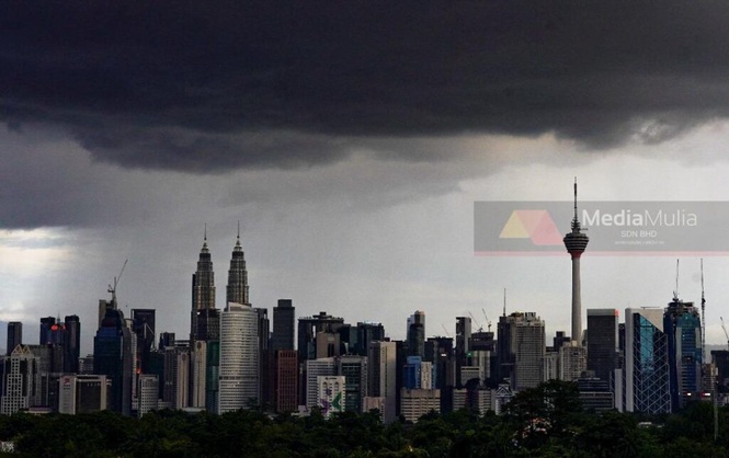 Image from: Ribut petir landa sembilan negeri hingga 7 malam