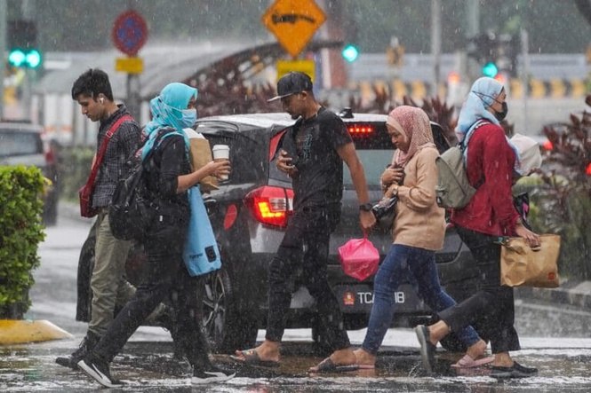 Image from: Hujan lebat di Pantai Timur, Utara hingga 8 malam
