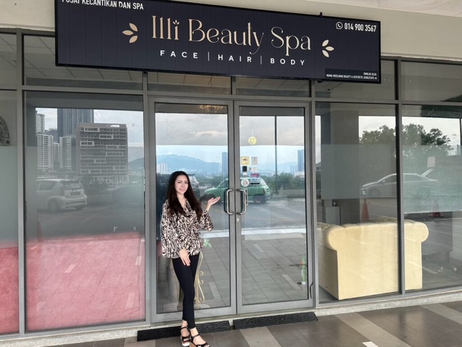 Image from: Iltizam Illi Alia wujudkan salon Muslimah selesa