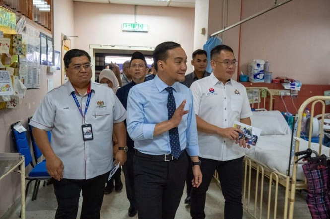 Image from: Johor rayu Putrajaya segera tambah petugas HSA