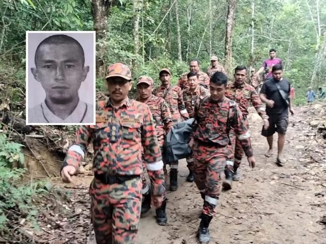 Image from: Pencari petai hilang sejak Ahad ditemukan meninggal dunia