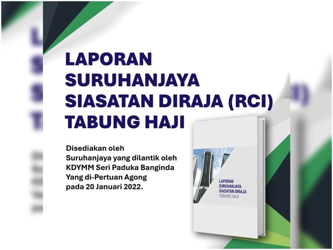 Image from: RCI Tabung Haji: Tiada syor salah guna kuasa, hanya tak pandai urus