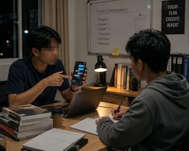 Image from: Pelajar dikena tindakan, penyedia terus kaut untung