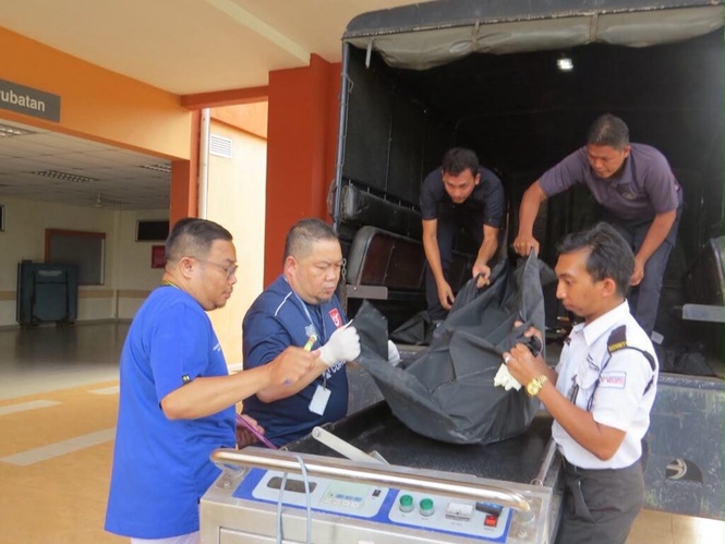 Image from: Nahas maut: Tiga anak Allahyarham Maria kini yatim piatu
