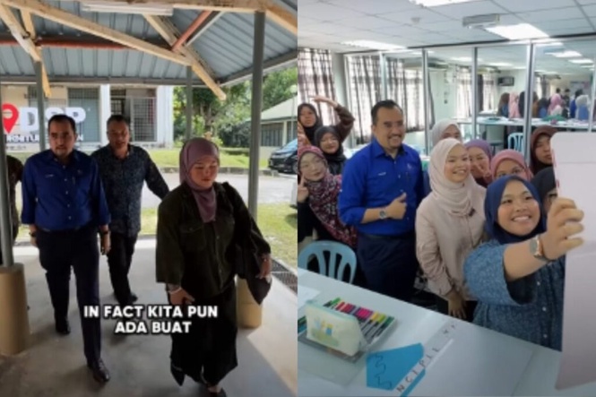 Image from: Mara lulus kos baik pulih mesin jahit, tandas TVET Rembau