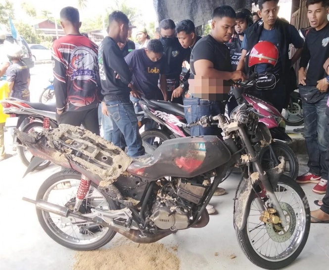 Image from: RXZ rempuh skuter, dua beranak cedera