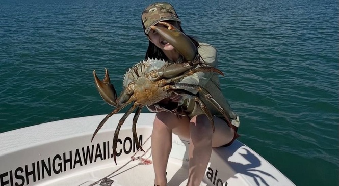 Image from: Kaitlyn berjaya galak belia tangkap ketam