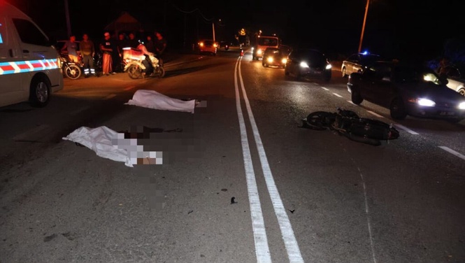 Image from: Dua pelajar tingkatan lima maut dirempuh kereta