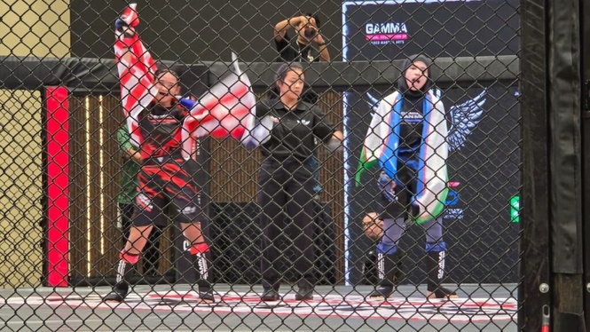 Image from: Khatijah takluk pentas MMA Asia