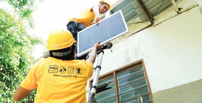 Image from: Tenaga solar sinari kehidupan komuniti Orang Asli