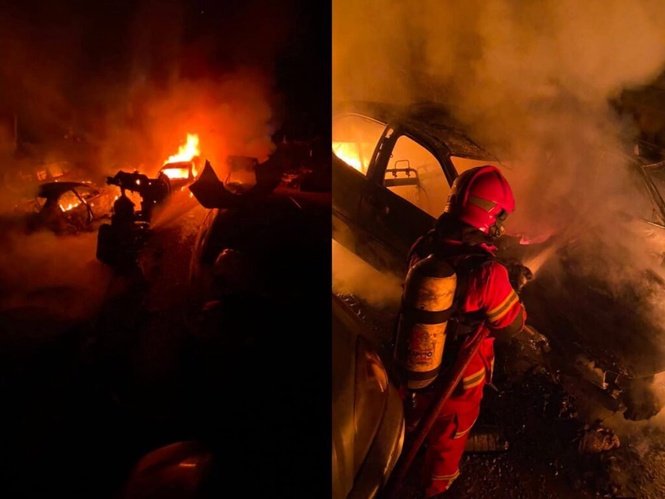 Image from: Bengkel disyaki sindiket lerai, jual komponen kenderaan terbakar
