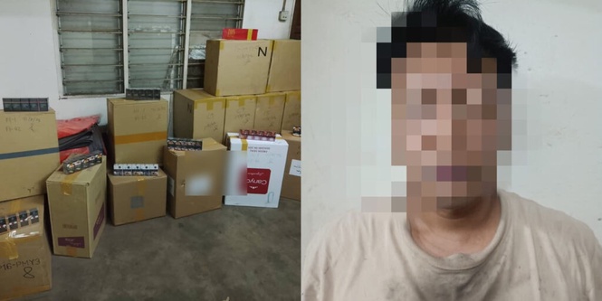 Image from: 805 karton rokok tidak bercukai bernilai RM304,893 dirampas